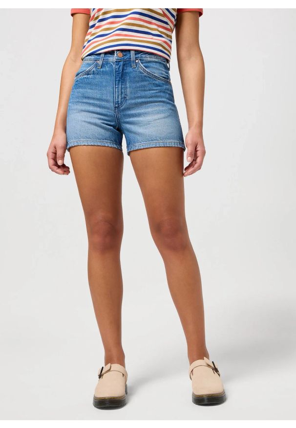Wrangler - DAMSKIE SZORTY WRANGLER COWBOY SHORT 3 INCH SHALLOWS 112351076
