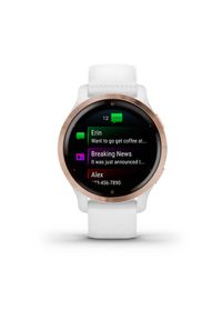 GARMIN - Garmin Venu 2S różowo-złoty. Rodzaj zegarka: smartwatch. Kolor: wielokolorowy, różowy, złoty. Styl: retro, sportowy, elegancki, młodzieżowy #6