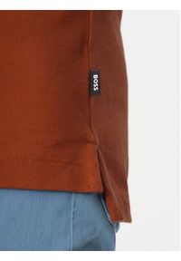 BOSS Polo Parlay 190 50494697 Pomarańczowy Regular Fit. Typ kołnierza: polo. Kolor: pomarańczowy. Materiał: bawełna