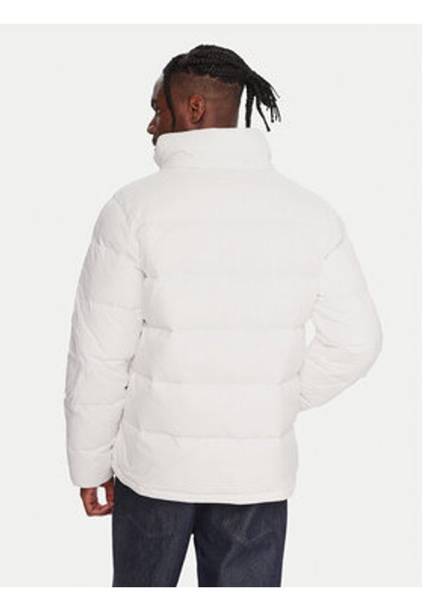 Calvin Klein Jeans Kurtka puchowa LV04RC518G Biały Regular Fit. Kolor: biały. Materiał: syntetyk