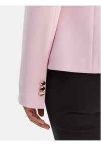 Fracomina Marynarka FR26SJ1001W42901 Różowy Regular Fit. Kolor: różowy. Materiał: syntetyk #2