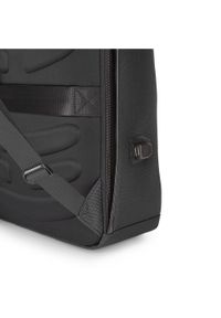 Wittchen - Męski plecak na laptopa 13/14" z przeszyciami. Kolor: czarny. Materiał: nylon #5
