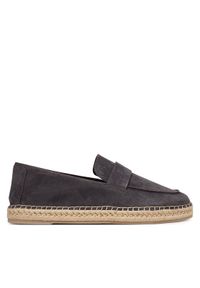 Calvin Klein Espadryle Espadrille Loafer Band Su HM0HM02072 Brązowy. Kolor: brązowy. Materiał: skóra, zamsz #1