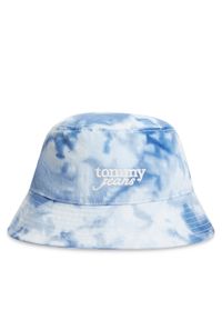 Tommy Jeans Kapelusz Bucket Tiedye AW0AW18834 Niebieski. Kolor: niebieski. Materiał: bawełna #1