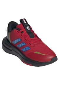 Adidas - Buty adidas Marvel Iron-Man Racer Jr IG3560 czerwone. Okazja: na co dzień. Zapięcie: sznurówki. Kolor: czerwony. Materiał: materiał. Wzór: motyw z bajki. Model: Adidas Racer