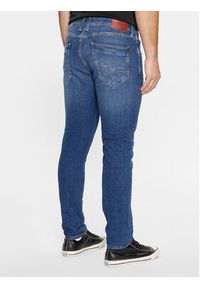 Pepe Jeans Jeansy Tapered PM207391HT52 Granatowy Tapered Leg. Kolor: niebieski