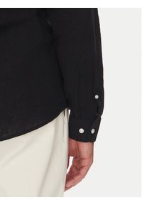 Lindbergh Koszula 30-203344B Czarny Relaxed Fit. Kolor: czarny. Materiał: bawełna #4