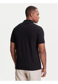 Karl Lagerfeld - KARL LAGERFELD Polo 745022 553231 Czarny Regular Fit. Typ kołnierza: polo. Kolor: czarny. Materiał: bawełna #3