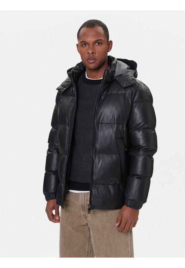 Milestone Kurtka skórzana Mortimer 531040 21340 Czarny Regular Fit. Kolor: czarny. Materiał: skóra