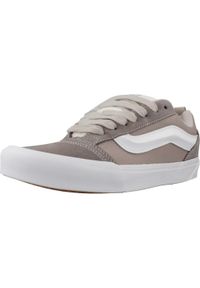 Vans - Buty VANS KNU SKOOL Szary. Kolor: szary. Materiał: skóra, tkanina #1