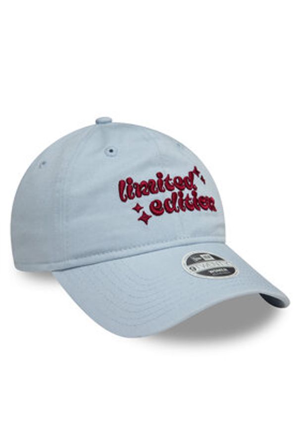 New Era Czapka z daszkiem Phrase 9Twenty 60595345 Błękitny. Kolor: niebieski. Materiał: bawełna