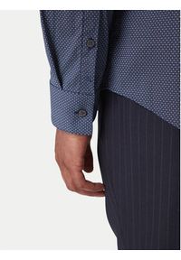 Calvin Klein Koszula LV019EU083 Granatowy Slim Fit. Kolor: niebieski. Materiał: bawełna #2