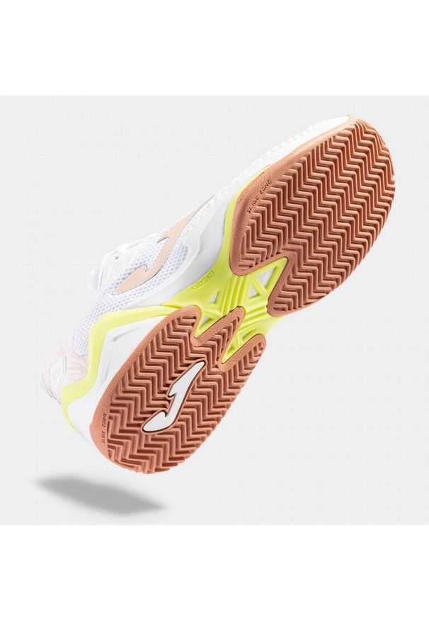 Buty tenisowe damskie Joma T.Ace Lady clay. Kolor: beżowy, biały, wielokolorowy, żółty. Sport: tenis
