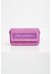Karl Lagerfeld - Torebka damska zamszowa KARL LAGERFELD. Materiał: zamszowe #3