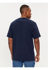 Wrangler T-Shirt Americana 112350561 Granatowy Regular Fit. Kolor: niebieski. Materiał: bawełna #3