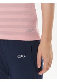 CMP Koszulka techniczna 31T7666 Różowy Regular Fit. Kolor: różowy. Materiał: syntetyk