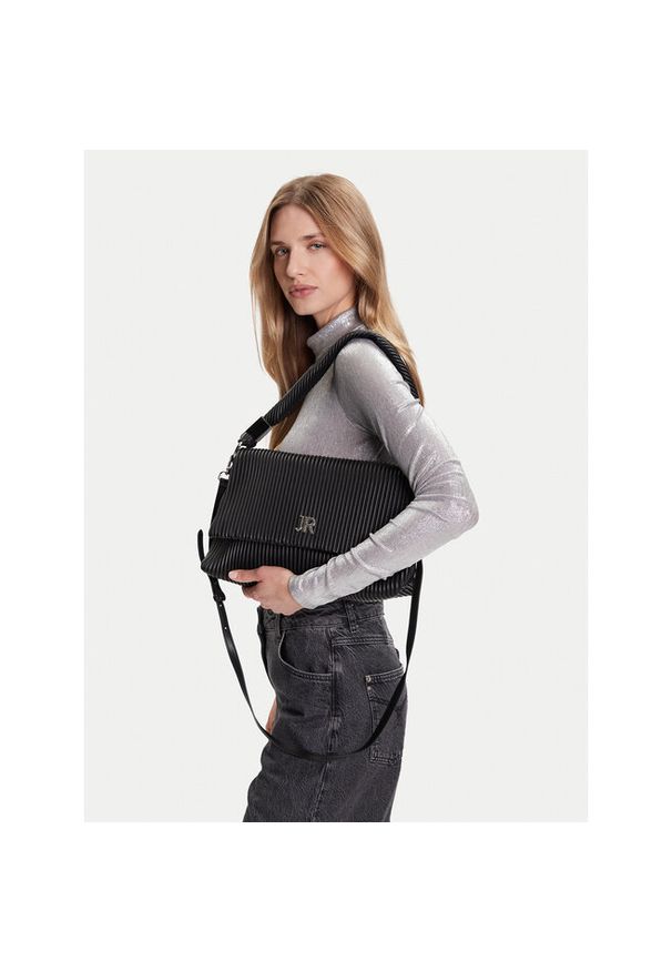 Torebka John Richmond. Kolor: czarny