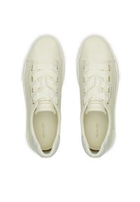 GANT - Gant Sneakersy 29531569 Écru. Materiał: skóra