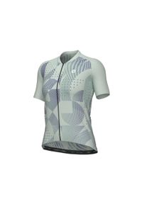 ALÉ CYCLING - Koszulka rowerowa damska Alé Cycling Solid Enjoy. Kolor: zielony, szary, wielokolorowy. Sport: kolarstwo #1