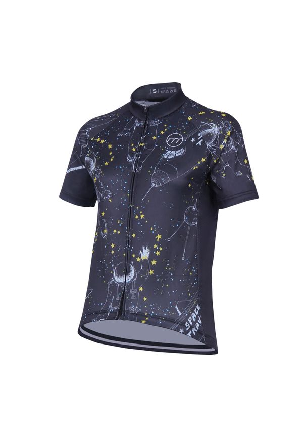 MADANI - Koszulka rowerowa męska madani Cosmos. Kolor: czarny