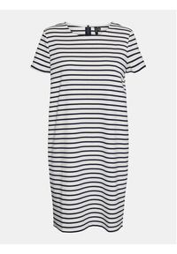 Vero Moda Sukienka codzienna Abby 10304718 Biały Regular Fit. Okazja: na co dzień. Kolor: biały. Materiał: syntetyk. Typ sukienki: proste. Styl: casual #4