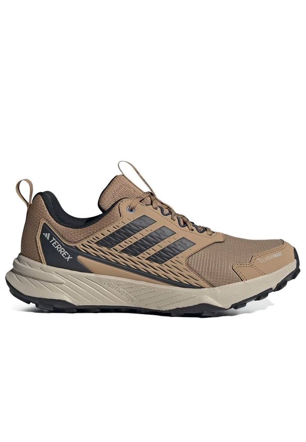 Adidas - Buty męskie adidas Terrex Tracefinder 2 Climaproof JR7771 - brązowe. Kolor: brązowy. Materiał: syntetyk, materiał. Szerokość cholewki: normalna. Technologia: ClimaProof (Adidas). Model: Adidas Terrex
