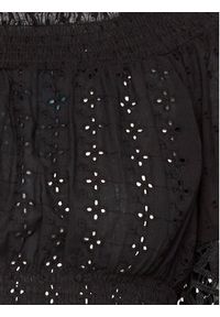 Iconique Bluzka IC23 103 Czarny Regular Fit. Kolor: czarny. Materiał: bawełna #8