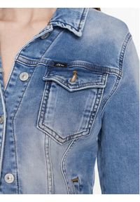 LTB Kurtka jeansowa Dean X 60304 15445 Niebieski Slim Fit. Kolor: niebieski. Materiał: jeans, bawełna #5