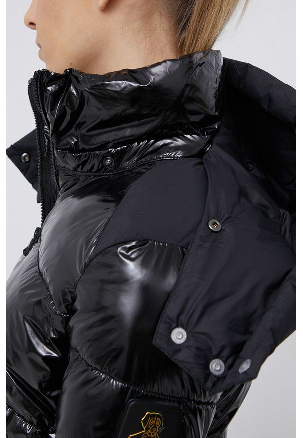 Refrigiwear - RefrigiWear Kurtka damska kolor czarny zimowa. Okazja: na co dzień. Kolor: czarny. Sezon: zima. Styl: casual