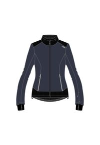 Kurtka damska turystyczna CMP 34A2436. Typ kołnierza: kaptur. Kolor: czarny. Materiał: softshell #1