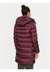 Hetrego - Hetregó Kurtka puchowa Leonie 8N603M Bordowy Regular Fit. Kolor: czerwony. Materiał: syntetyk #4