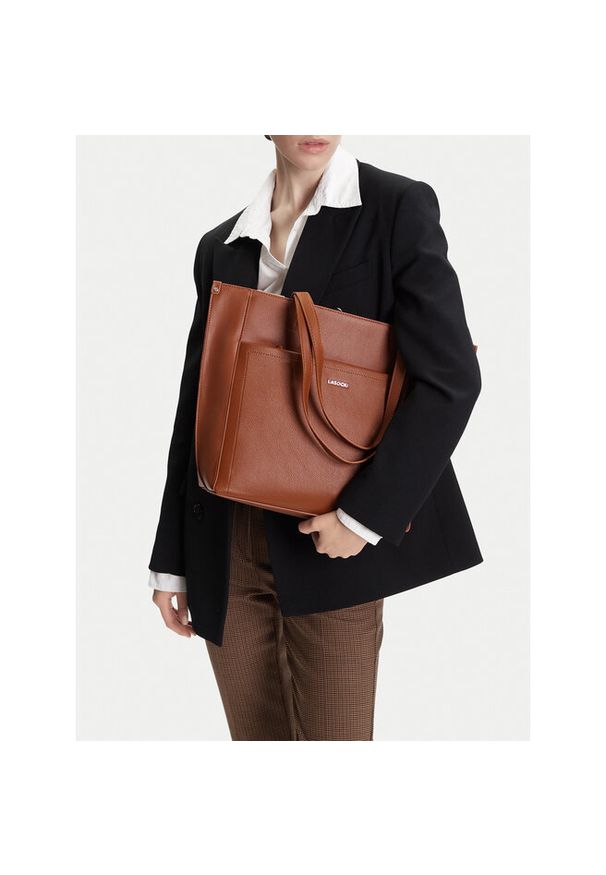 Torebka Lasocki. Kolor: brązowy