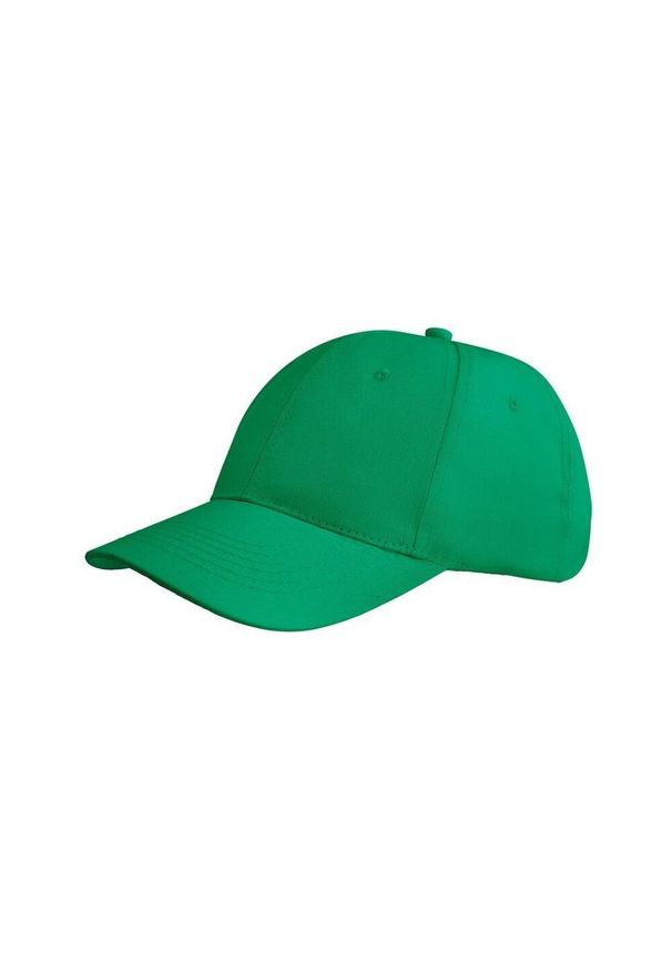 SOL'S - Czapka Z Daszkiem Apollo 6 Panel. Kolor: zielony