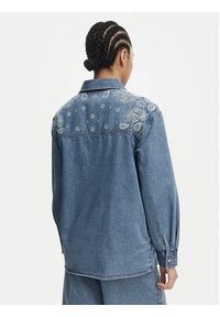 Liu Jo Koszula jeansowa UA6145 D0313 Niebieski Regular Fit. Kolor: niebieski. Materiał: bawełna #5