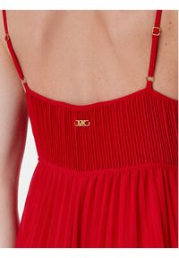 MICHAEL Michael Kors Sukienka koktajlowa MT583407R3 Czerwony Regular Fit. Kolor: czerwony. Materiał: syntetyk. Styl: wizytowy #4