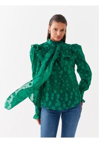 Custommade Bluzka Vivica 999357205 Zielony Regular Fit. Kolor: zielony. Materiał: syntetyk #1
