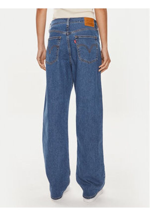 Levi's® Jeansy Ribcage 72693-0200 Granatowy Straight Fit. Kolor: niebieski