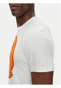 Save The Duck T-Shirt DT0825M BESY20 Biały Regular Fit. Kolor: biały. Materiał: bawełna #5