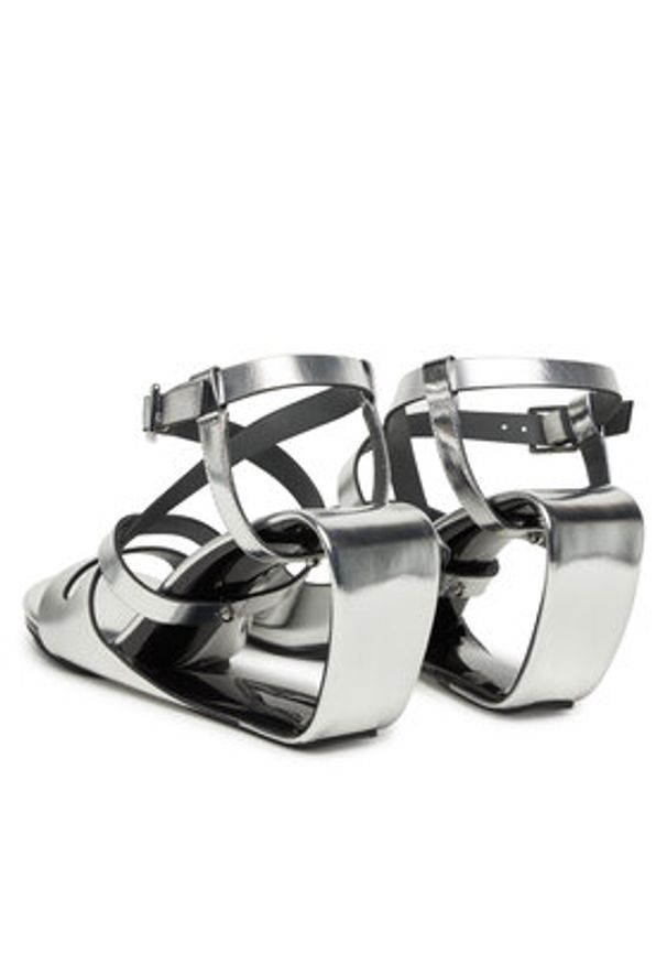 United Nude Sandały Mobius Sia Hi 1083514116 Srebrny. Kolor: srebrny. Materiał: skóra