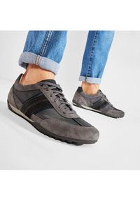 Geox Sneakersy U Wells C U52T5C 02211 C9002 Szary. Kolor: szary. Materiał: materiał #5