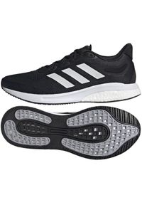 Adidas - Buty do biegania adidas SuperNova M S42722 czarne. Kolor: czarny. Szerokość cholewki: normalna. Sezon: wiosna. Sport: bieganie