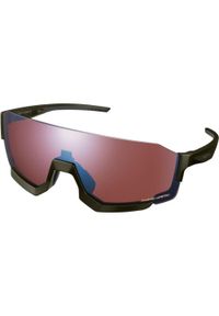 SHIMANO - Okulary AEROLITE 2, Moss Green. Kolor: zielony, czarny, wielokolorowy. Materiał: mikrofibra #1
