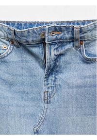 mango - Mango Spódnica jeansowa Sole 67064022 Niebieski Regular Fit. Kolor: niebieski. Materiał: bawełna #5