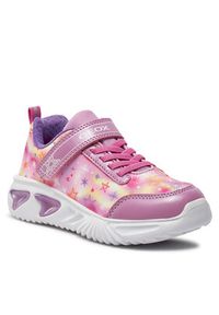 Geox Sneakersy J Assister Girl J45E9B 02ANF C0799 S Różowy. Kolor: różowy. Materiał: materiał #2
