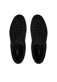Clarks Sneakersy CraftRally Ace 26183359 Czarny. Kolor: czarny. Materiał: skóra, zamsz #5