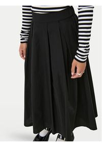 only - ONLY Spódnica trapezowa Maila 15369555 Czarny Regular Fit. Kolor: czarny. Materiał: bawełna #4