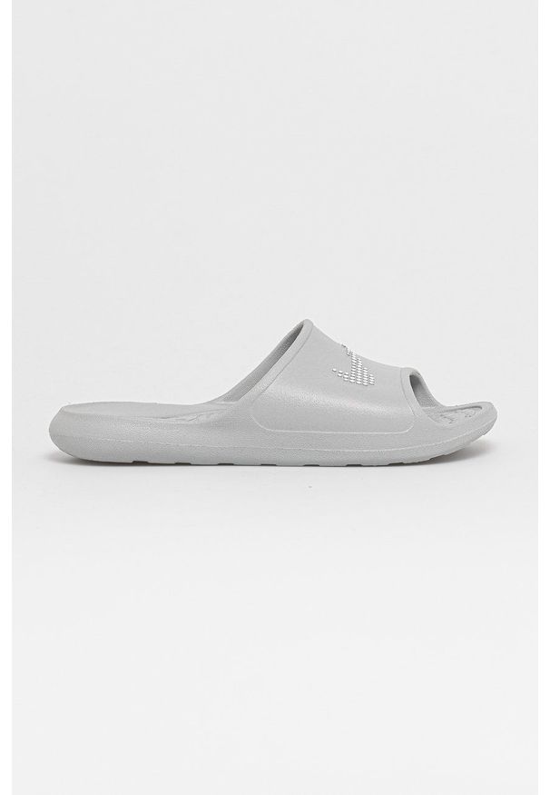 Nike Sportswear - Klapki. Kolor: szary. Materiał: materiał, guma. Wzór: gładki
