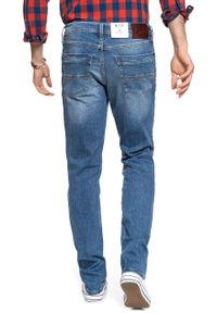 Mustang - SPODNIE MĘSKIE MUSTANG Washington DENIM BLUE 1009083 5000 411 #4