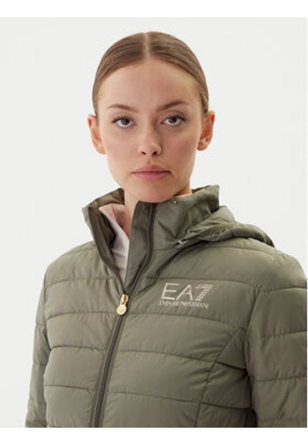 EA7 Emporio Armani Kurtka przejściowa 8NTB23 TNF8Z U8142 Zielony Regular Fit. Kolor: zielony. Materiał: syntetyk