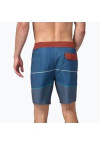 Szorty kąpielowe męskie Patagonia Hydropeak Boardshorts. Kolor: niebieski
